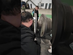 Ротор генератора питания, ковка с канавкой, испытание теплостойкости