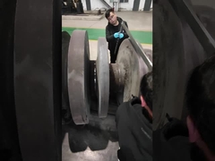 Ротор генератора питания, ковка с канавкой, испытание теплостойкости