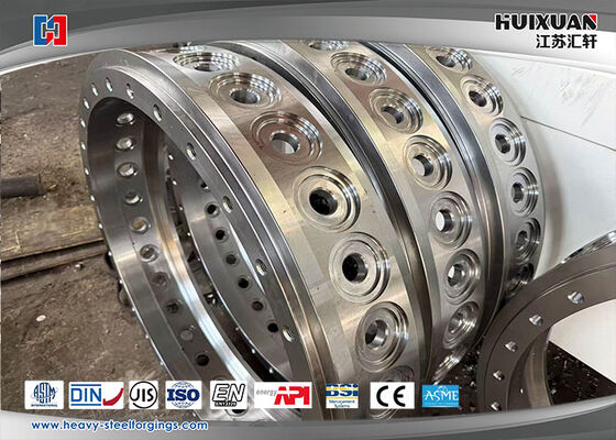 Кольцо подшипника двигателя, ковка, термообработка, легированная сталь