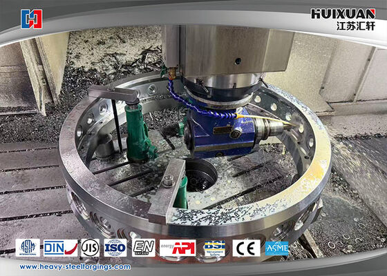 Кольцо подшипника двигателя, ковка, термообработка, легированная сталь