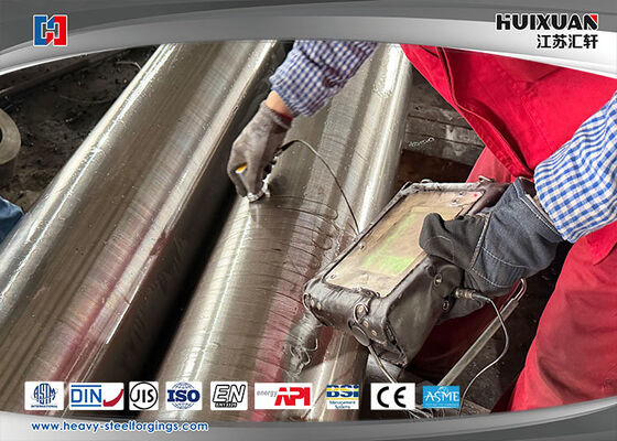 Поковки из легированной стали 25Cr2Ni4MoV, 34CrNiMo6 Тяжелый стальной вал, вал двигателя.